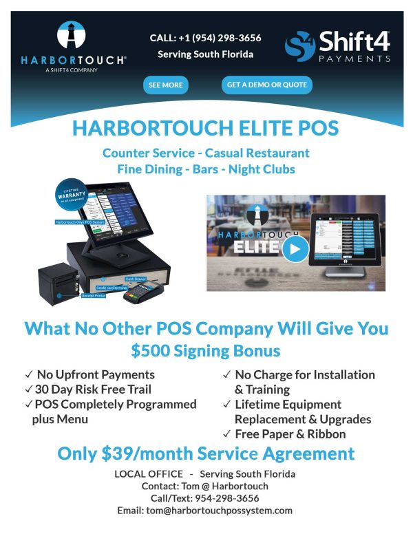 POS System Flyer Sell Sheet