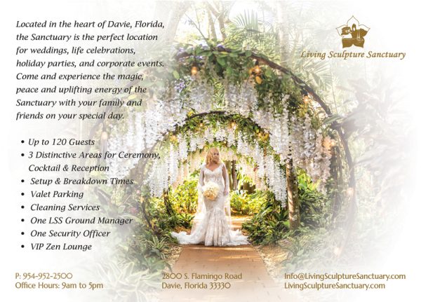 Wedding venue postcard