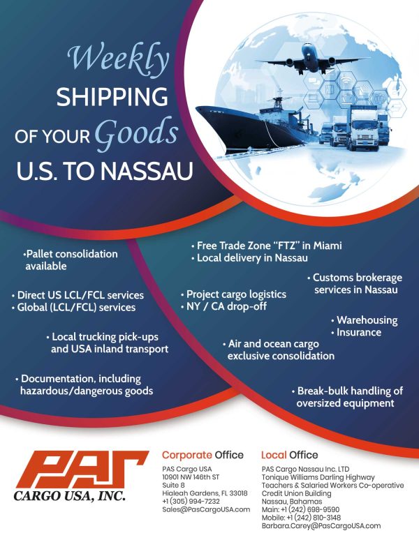 Cargo Freight Company Flyer Sell Sheet